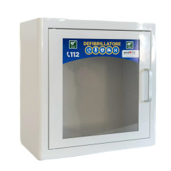 Teca defibrillatore con allarme magnetico