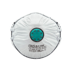 BLS FFP2 226B RD Con Carboni Attivi - Con Valvola e Guarnizione Completa