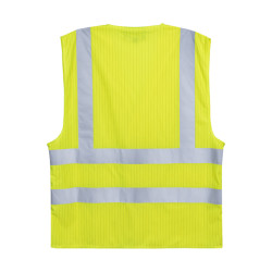 Gilet Ignifugo Antistatico Alta Visibilita' Conf. 10pz - Coverguard Hoder