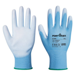 Portwest A120 Guanti Antitaglio A1 con palmo in PU Blu - taglie XXS 3XL