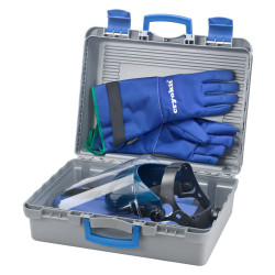 CRYOKIT CASE LNG-A1 Kit per criogenia per Azoto Liquido Completo - Cryokit300 Glove