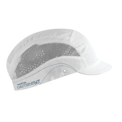 JSP HardCap Aerolite Alimentare 60gradi - Berretto Bianco Industriale con rinforzo AAG002-100-100