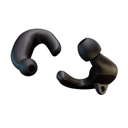BLOK ERGONOMIC LINE E2 - Auricolari neri antirumore morbidi ed ergonomici