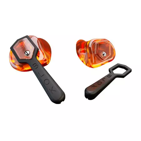 BLOK CUSTOM LINE C1 - Otoprotettore colorato personalizzato rigido con filtro rumore...