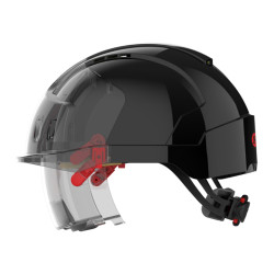JSP EVO® VISTAlens caschetto ventilato Con Occhiali Integrati - EN397 EN50365 cod. AMB170 - Elmetto personalizzato