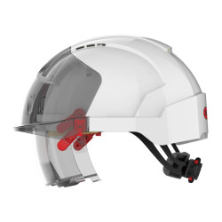 JSP EVO VISTAlens Elmetto Con Occhiali Integrati - Non Ventilato EN397 EN50365 cod. AMA170 - Elmetto personalizzato