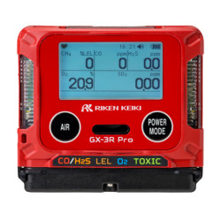 Rilevatore Portatile Multigas Riken Keiki GX-3R PRO - 4 sensori %LEL, O2, CO, H2S