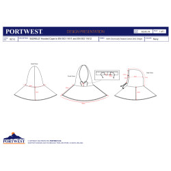 Copri Capo Ignifugo Bizweld - Portwest BZ12