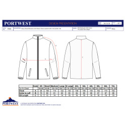 Portwest FR30 - Pile antistatico e ignifugo OEKO-TEX