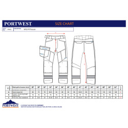 Portwest FR402 - Pantalone service ignifugo OEKO-TEX FR WX3