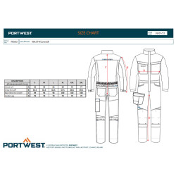 Portwest FR503 - Tuta softshell ignifuga WX3 FR OEKO-TEX