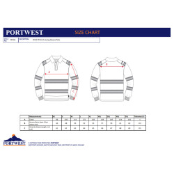 Portwest FR702 - Polo Ad Alta Visibilita' Ignifuga OEKO-TEX WX3