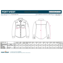 Portwest FR720 - Camicia ignifuga alta visibilita' Arancione o Blu