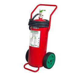 Estintore carrellato a schiuma da 50LT senza fluoro Green Wave Ice -30°C - A IVB cod. 19508-450 GW50P-30