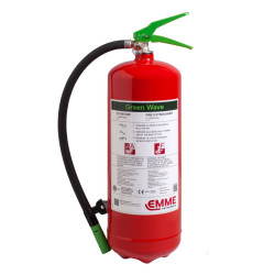 Estintore Schiuma 6 Lt - 43A 75F Senza Fluoro Green Wave Acciaio Inox mod.22064-510