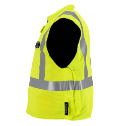 Gilet da lavoro gonfiabile Protechto Mad Work airbag anticaduta Alta Visibilità con Uomo a Terra integrato