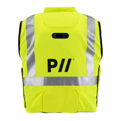 Gilet da lavoro gonfiabile Protechto Mad Work airbag anticaduta Alta Visibilità con Uomo a Terra integrato