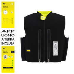 Gilet da lavoro gonfiabile Protechto Mad Work airbag anticaduta Alta Visibilità con Uomo a Terra integrato