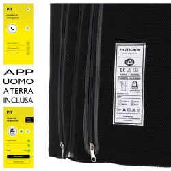 Gilet da lavoro gonfiabile Protechto Mad Work airbag anticaduta Alta Visibilità con Uomo a Terra integrato