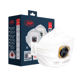 JSP Springfit Facciale filtrante 425 Mascherina FFP2 con valvola Typhoon - Conf. 10pz