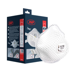 JSP Facciale filtrante Flexinet FFP3 832 Mascherina per FIT-TEST con valvola - Conf. 5pz
