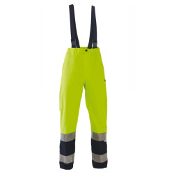 Copripantaloni Protezione Civile Gialli con bande rinfrangenti EN20471 - Siggi 08CR0008/00