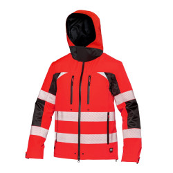 Giaccone Rosso per Soccorso e Ambulanza EN20471 - Siggi Action 07GI0498/00