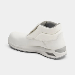 Scarpe antinfortunistiche bianche alte Giasco MINORCA S2 FO SR ESD