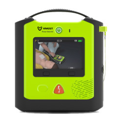 Vivest PowerBeat X3P Defibrillatore Multilingue con Display e Switch Pediatrico DAE Semiautomatico