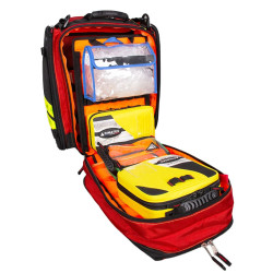 Zaino Borsa da soccorso Heroes Dimatex Protezione Civile e Ambulanza - Rosso Blu Verde