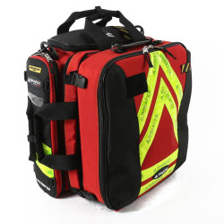 Zaino Borsa di soccorso Intrepid Dimatex Protezione Civile e Medici - Rosso Blu Verde