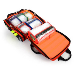 Matrix Dimatex Zaino medico Protezione Civile primo soccorso - Rosso Blu Nero