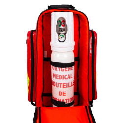 Doppler Zaino 56LT per ossigenoterapia per operatori sanitari rosso o blu