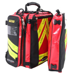 Tonic Zaino di soccorso 37LT Dimatex per medici e paramedici Rosso Blu
