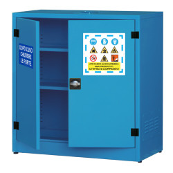 Armadio liquidi chimici - dim 1075x500x1100h mm