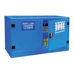 Armadio liquidi chimici per sottobanco - dim 1075x500x600