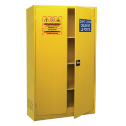 Armadio monoblocco liquidi infiammabili - dim  1000x460x1800h mm