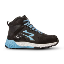 Scarpe antinfortunistiche U POWER Red Stratos azzurre NYMERIA ESD S3S CI HI HRO FO SR