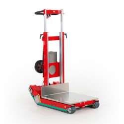 Carrello saliscale elettrico cingolato Zonzini Domino Stabilizzato