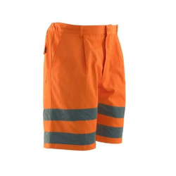 Bermuda "SOLE" in twill alta visibilità Just SafetyS63