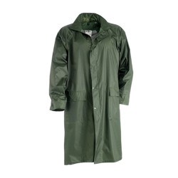 Cappotto impermeabile in nylon/PVC con bottoni 38CAP - tg. XXL