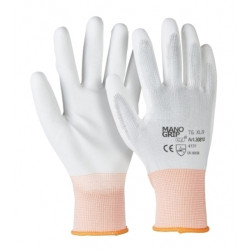 Guanti in filo di nylon spalmati in poliuretano 30810