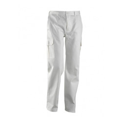 Pantaloni multitasche bianchi cod 210