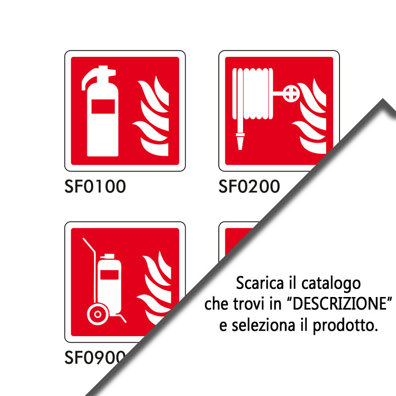 Cartelli antincendio - ISO 7010 e UNI 7543