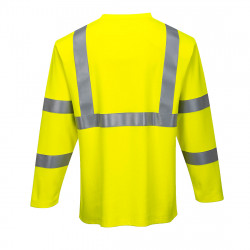 Portwest FR96 - T-Shirt Ignifuga FR maniche lunghe alta visibilita'