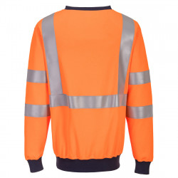 Portwest FR703 - Felpa RIS ignifuga arancione OEKO-TEX