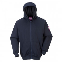 Felpa ignifuga con cappuccio e zip frontale OEKO-TEX - Portwest FR81