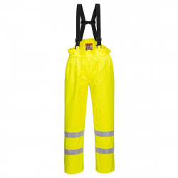 Portwest S780 - Pantaloni Ignifughi Antipioggia sfoderati OEKO-TEX - multinorma Hi-Vis taglia 4XL