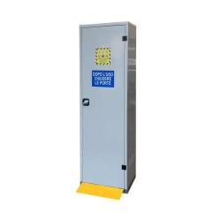 Armadio di sicurezza bombole industriali per interno 1/2 posti - dim 575x500x1850h mm