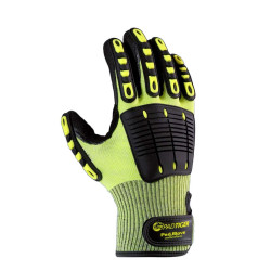 Pad Glove Guanti Pad Tiger Anti-schiacciamento in Nitrile Sabbiato - Conf. 48paia